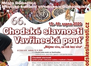 Chodské slavnosti 2020 se přesunou na internet