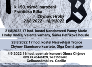 Hudební festival ke 150. výročí narození Františka Bílka