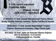 Hudební festival ke 150. výročí narození Františka Bílka 