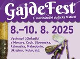 Folklorní okénko: Pozvánka na GajdeFest 8.-10. srpna